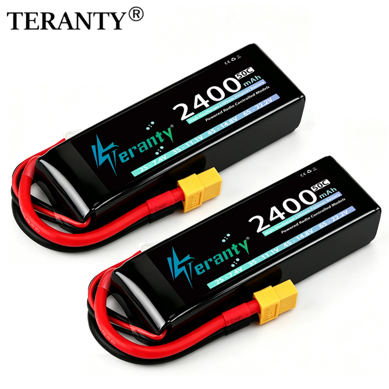 Drone Rc Link - Bateria Lipo TERANTY 3S 2200/2400/2600mAh 11.1V
