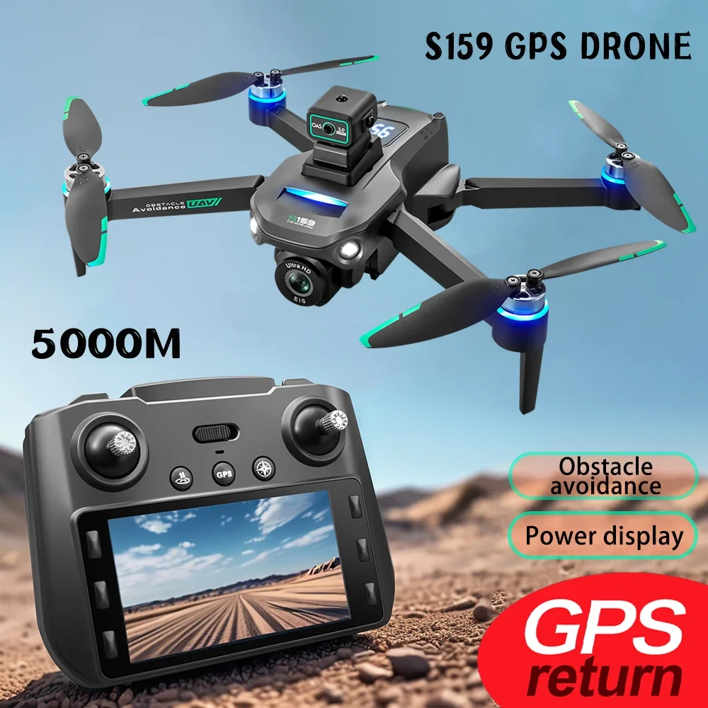 Drone Rc Gps S159 - 2024 s159 gps drone profissional 8k