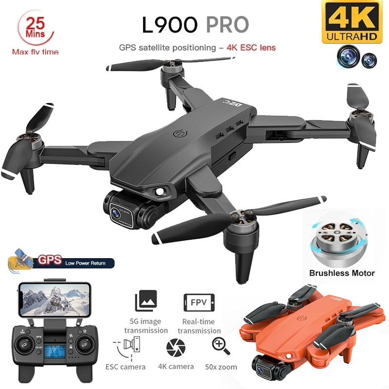 Drone App Rc Fpv - L900 pro gps drone 4k profissional