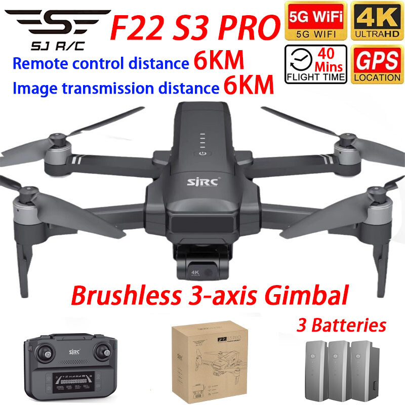 Drone Sjrc - Drone SJRC F22 S3 PRO com