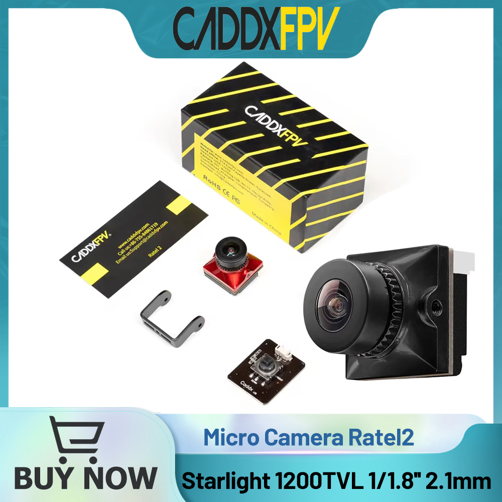 Drone Rc With Camera - Câmera CADDX Micro FPV Ratel 2