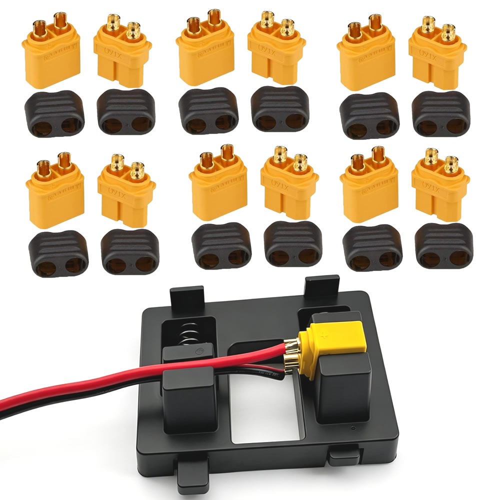 Drone Rc Link - Conector XT60 com Carcaça Protetora, Plugue