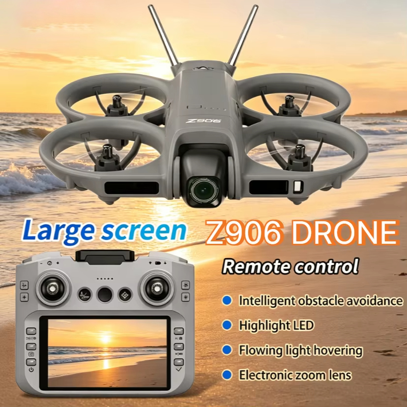 Drone Smart Rc Foldable - Drone GPS Dobrável Z906 com Câmera