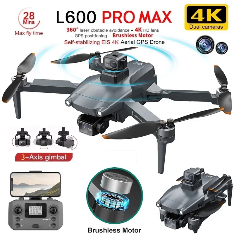 Drone App Rc Fpv - L600 pro max gps drone profissional