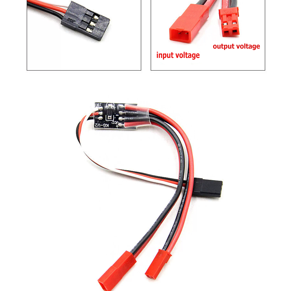 Drone Rc Controller - 2-20A Interruptor Eletrônico de Controle Remoto