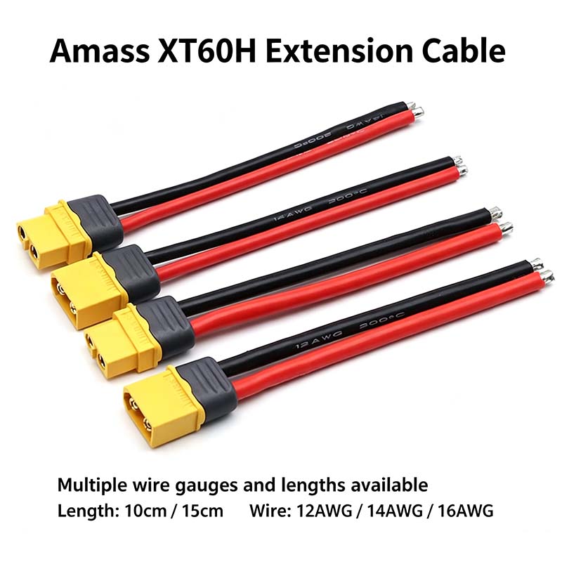 Drone Rc Link - 1 pces/5 pces amass xt60h macho