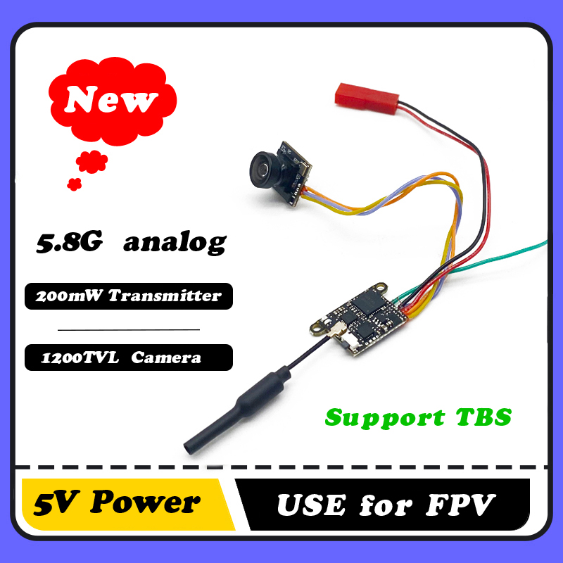 Drone Rc With Camera - SLONWAKE 5.8G 1200TVL FPV Câmera VTX