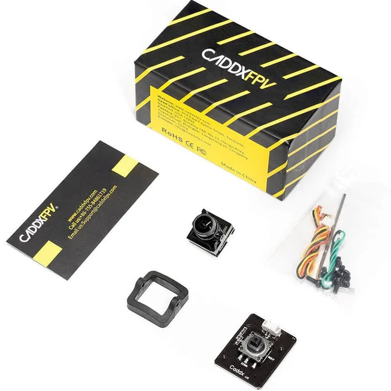 Drone Rc With Camera - Caddx Bebê Ratel 2 Nano Tamanho