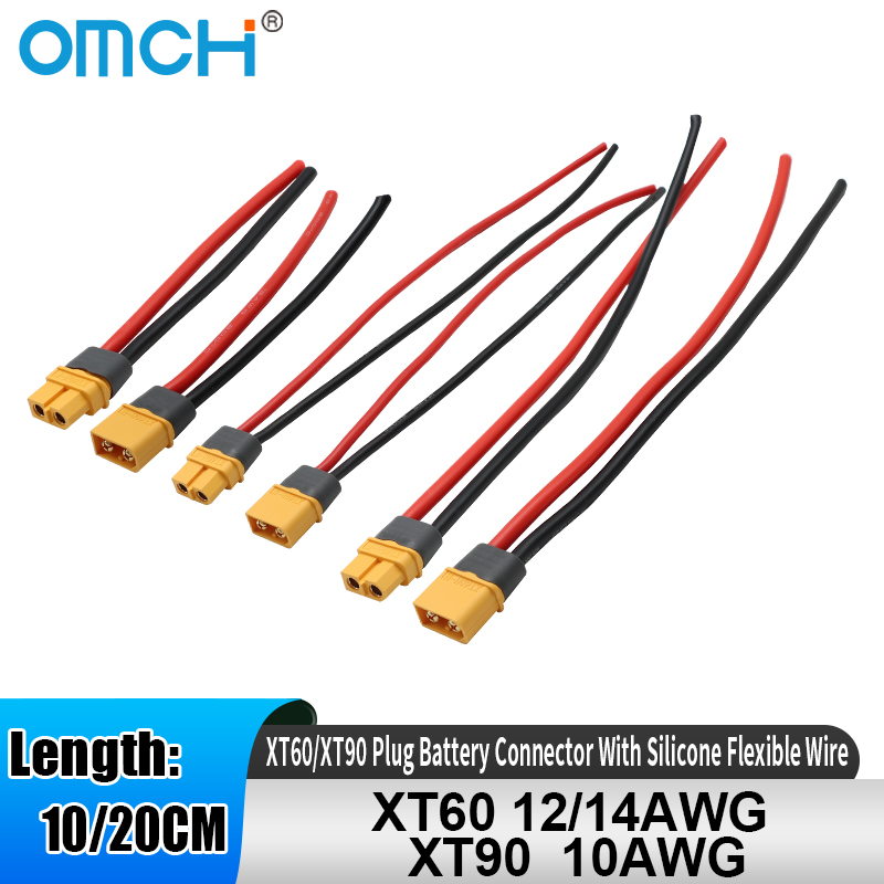 Drone Rc Link - Conector de Bateria OMCH XT60 12/14AWG