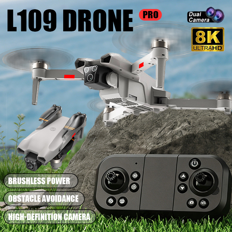 Drone App Rc Fpv - NOVO Drone L017 Pro Brushless com