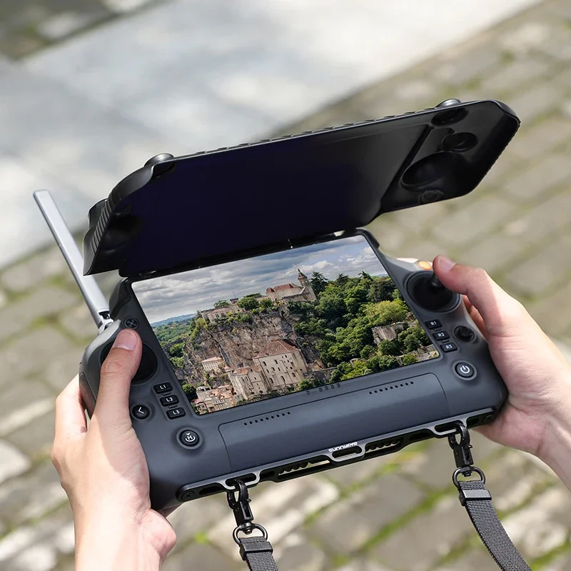 Drone Dji Rc Plus 2 - Capa Protetora de Tela e Quebra-Sol