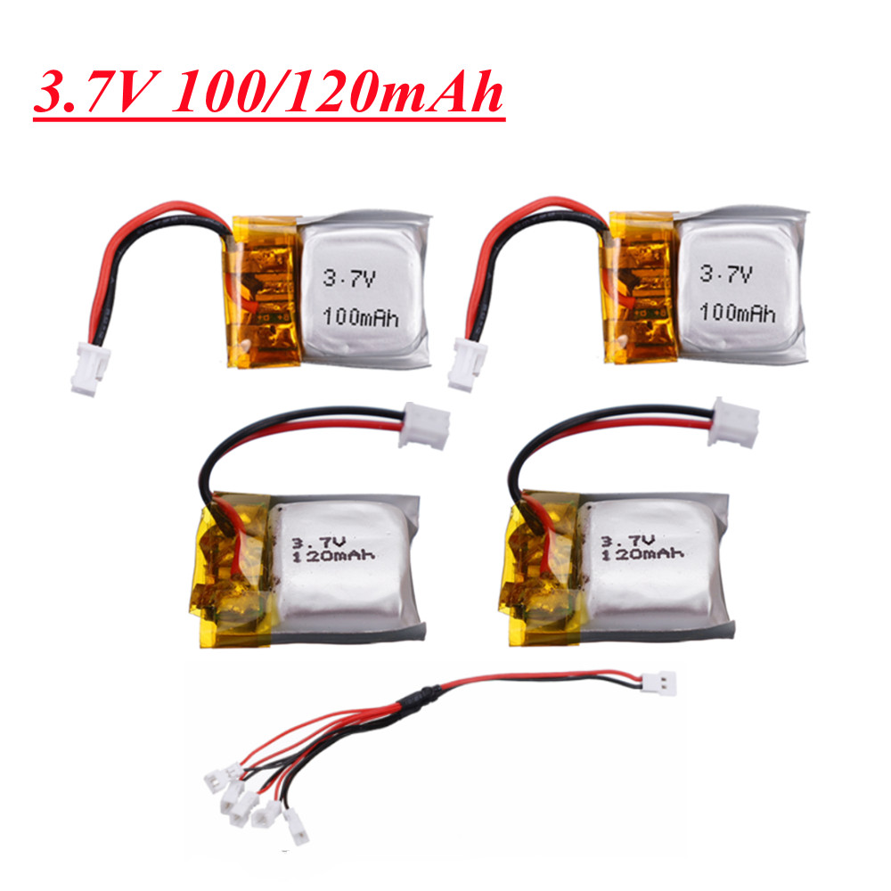 Drone Fq777 Rc Quadcopter - Bateria lipo 3.7v 100mah 120mah para
