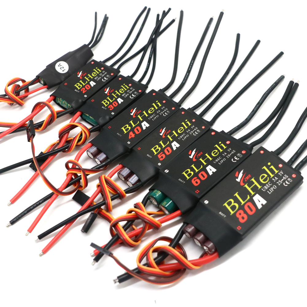 Drone Rc Fpv - BLHeli Brushless ESC 80A 12A 20A
