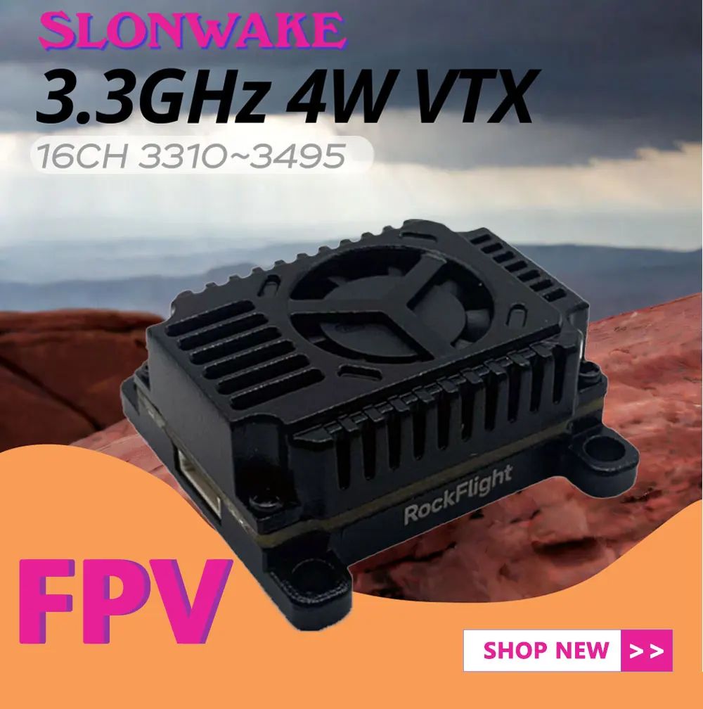 Transmissor de Vídeo VTX SLONW - Drone Rc Controller avaliação e preço