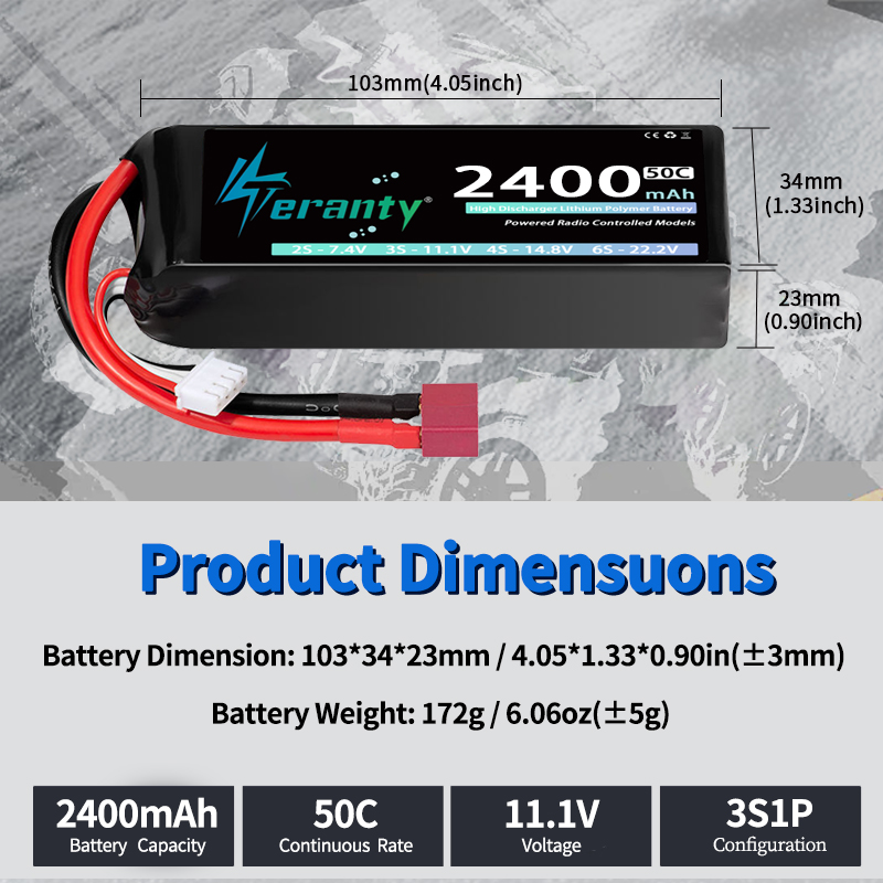 Bateria Lipo TERANTY 3S 2200/2 - Drone Rc Link avaliação e preço