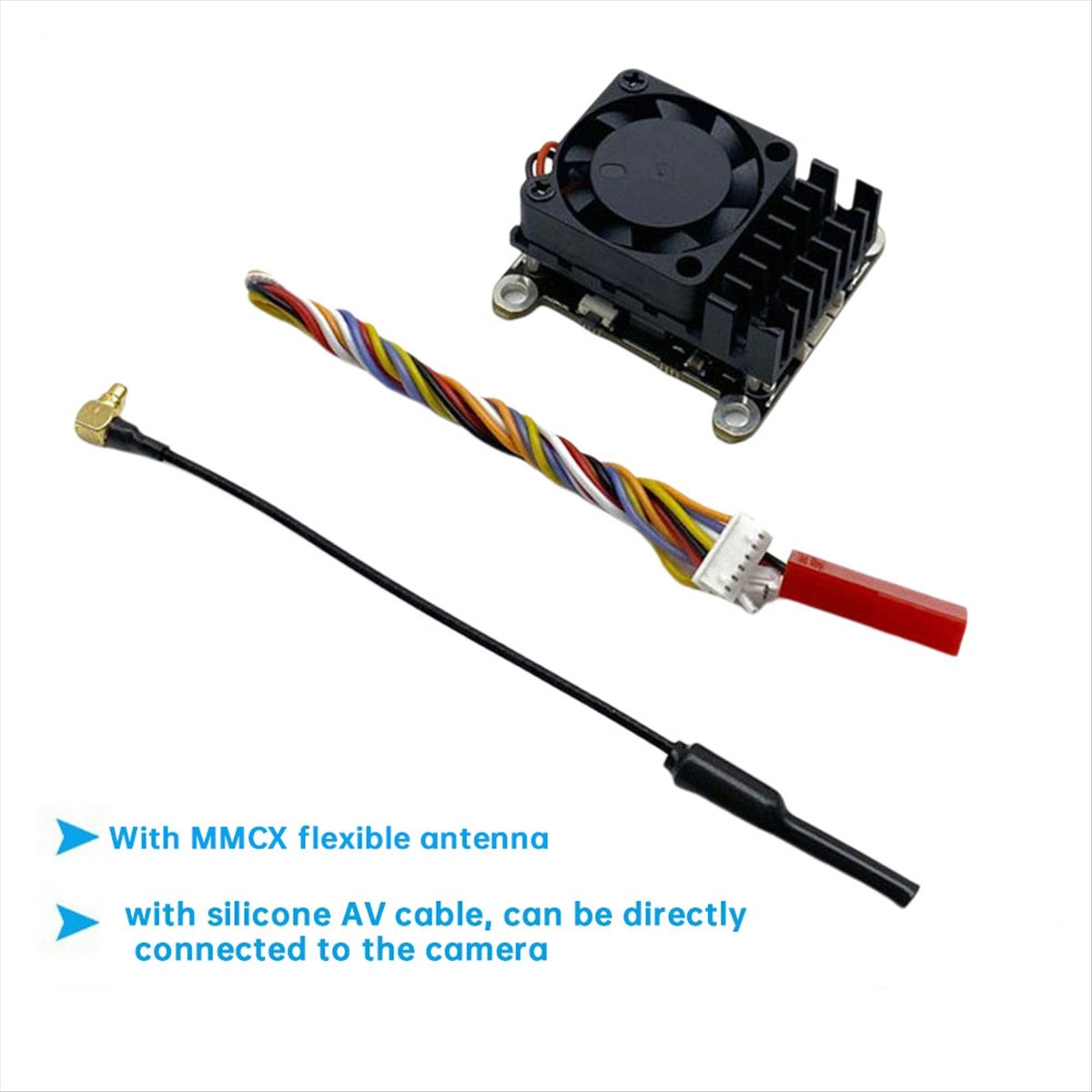 5.8G 2W VTX 2000mW FPV Módulo  - Drone Rc Fpv avaliação e preço