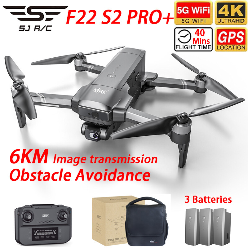 Drone SJRC F22 S2 PRO+ com GPS - Drone Sjrc avaliação e preço