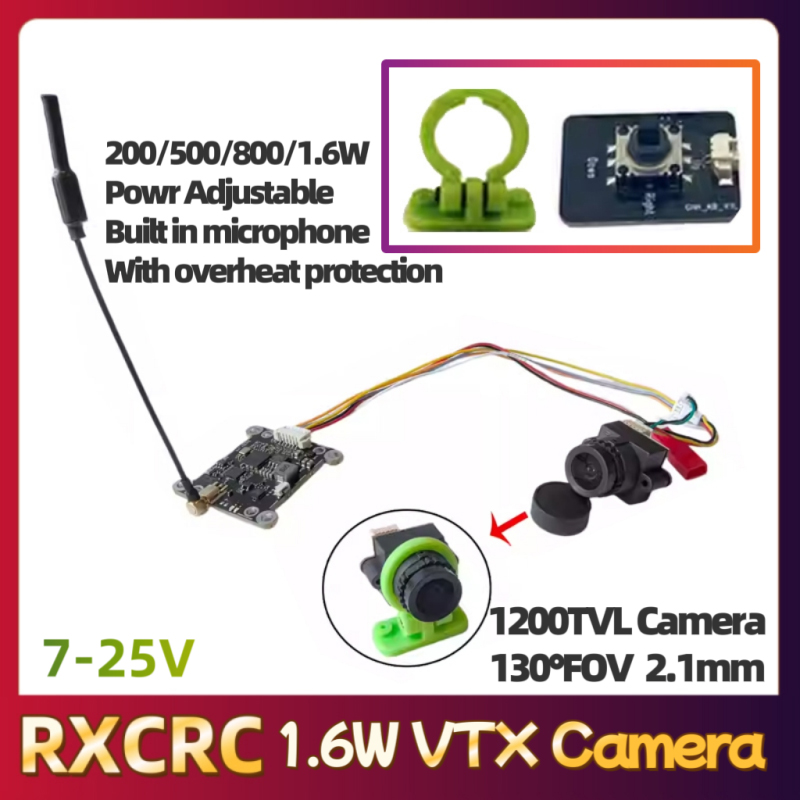 Módulo RXCRC 5.8G 48CH 1.6W VT - Drone Rc With Camera avaliação e preço