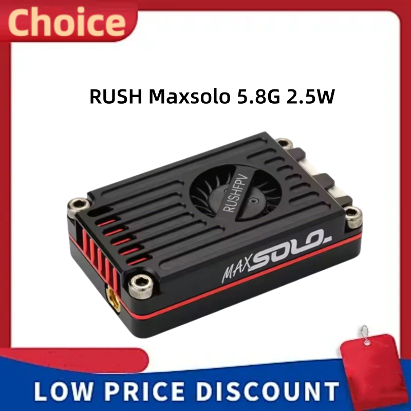 RUSH TANK MAX SOLO VTX 2.5W Tr - Drone Rc Fpv avaliação e preço