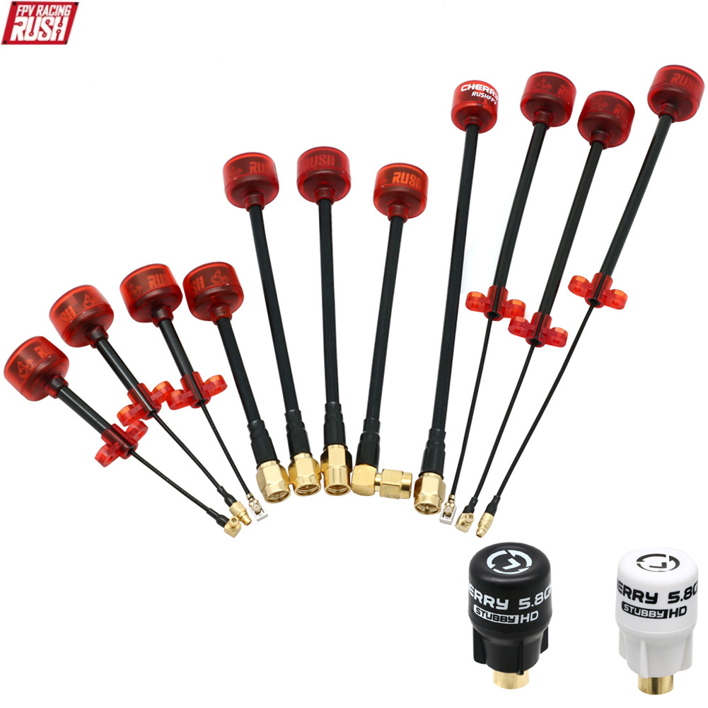 Rush cereja fpv 5.8g antena lh - Drone Rc Fpv avaliação e preço