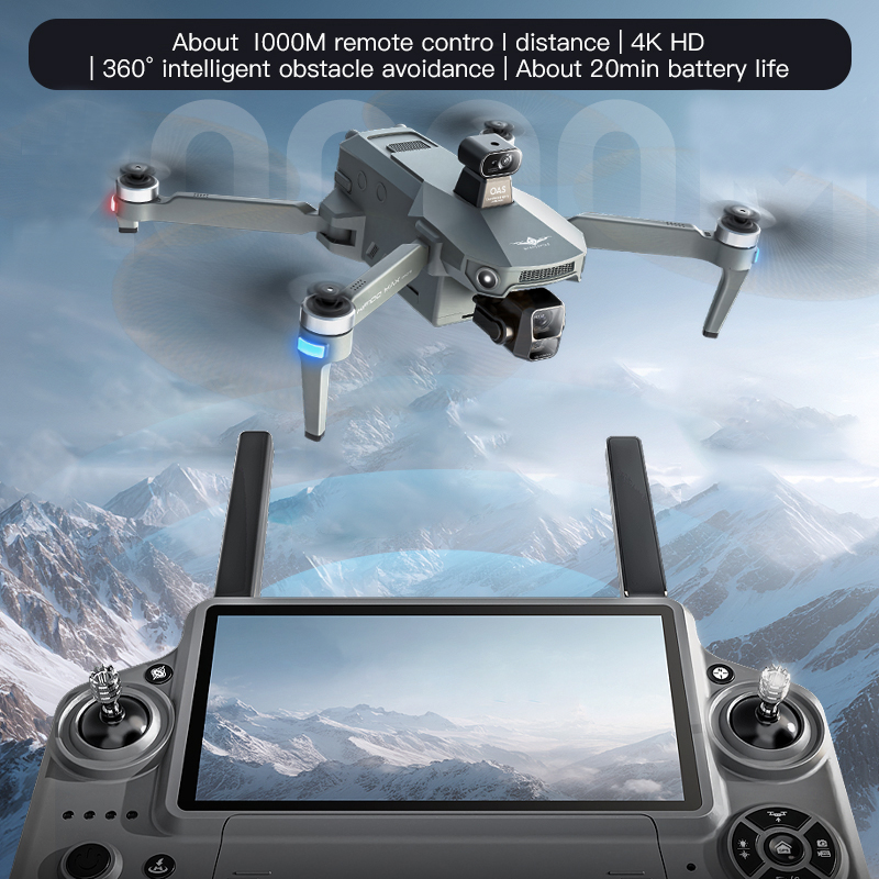 Kf100 max gps drone 4k câmera  - Drone App Rc Fpv avaliação e preço