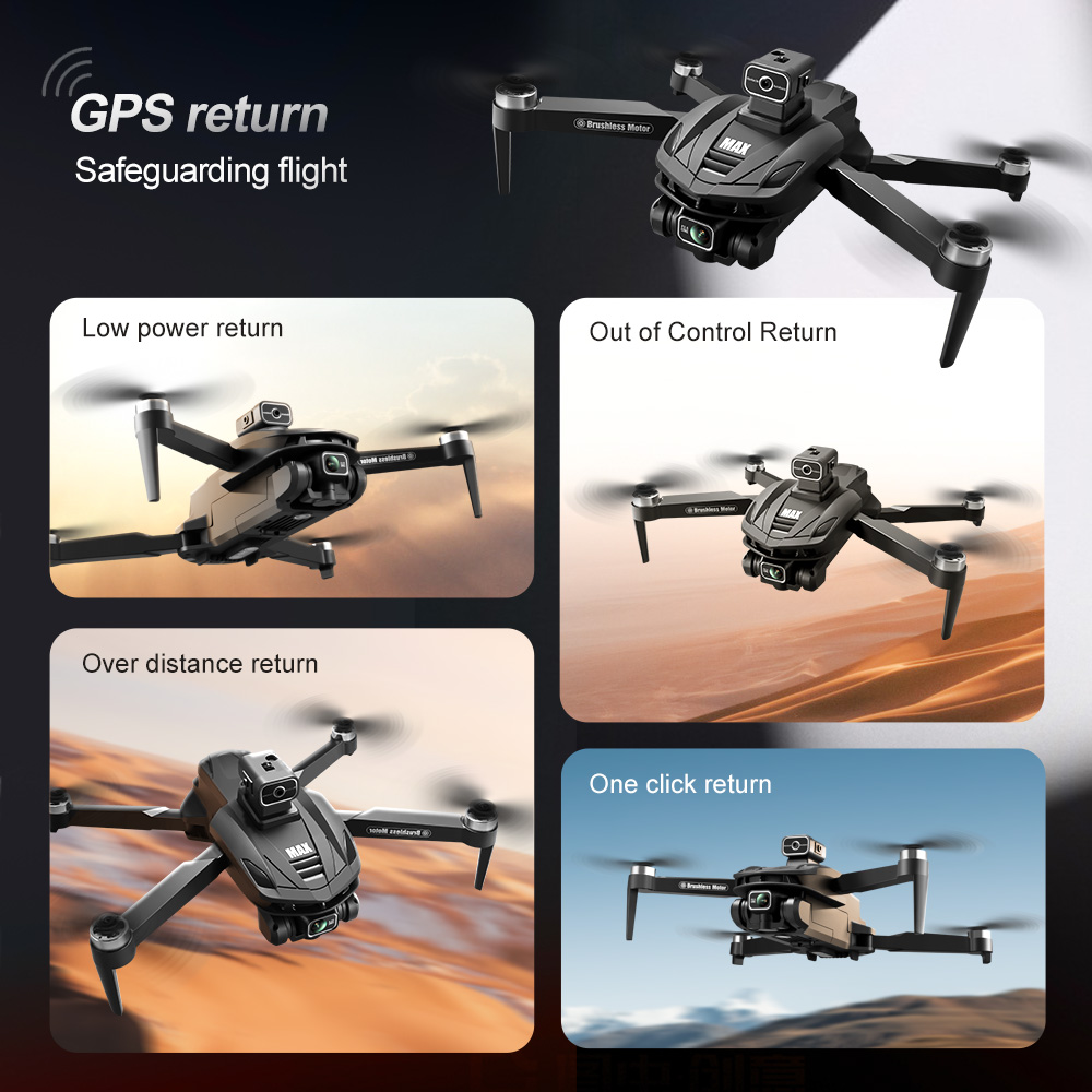 V168 PRO Max GPS Drone 8K Prof - Drone App Rc Fpv avaliação e preço