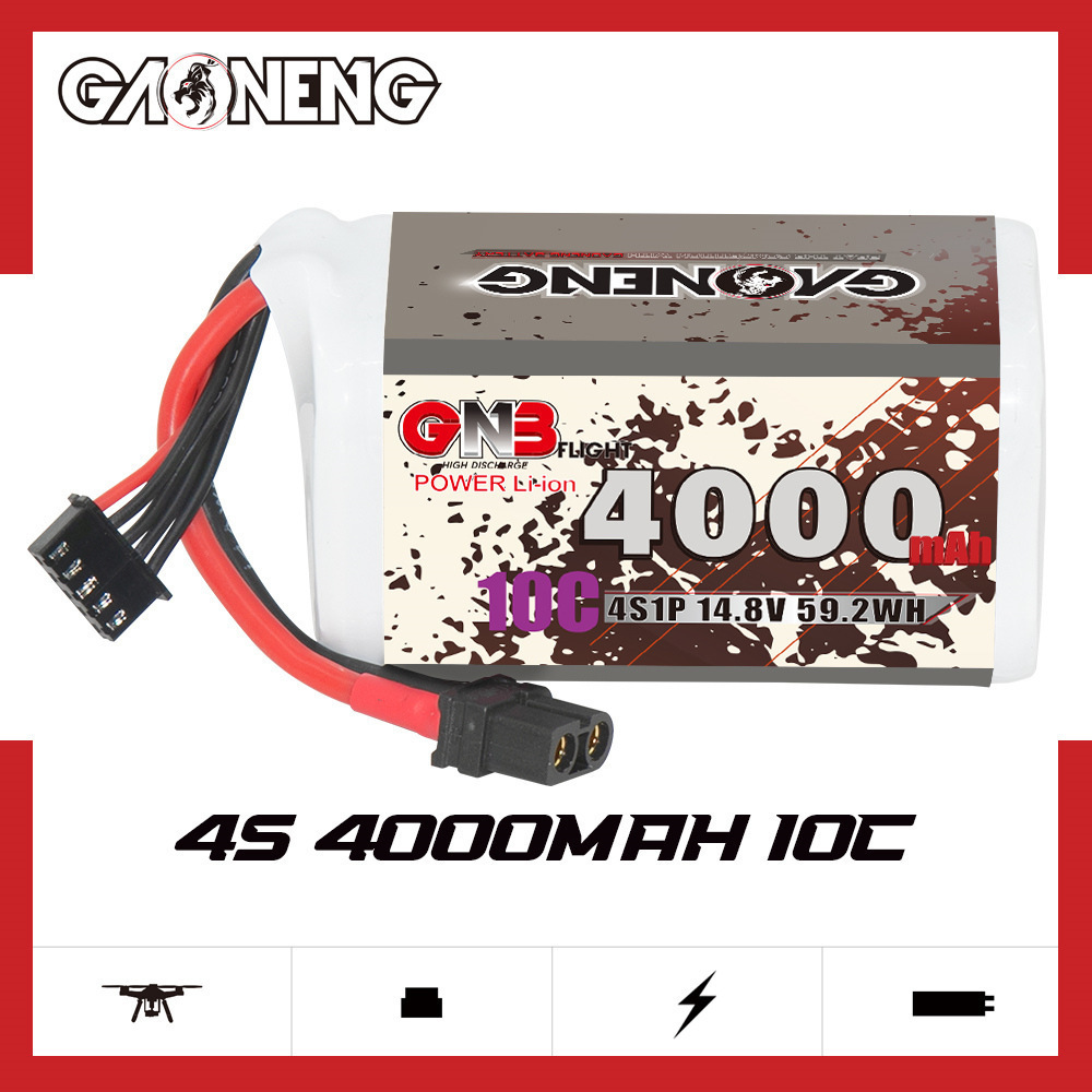 Gbn 4000mah 4S 14.8v 10c 20c c - Dron Rc Quadcopter avaliação e preço