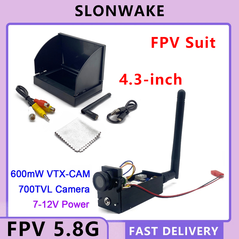 SLONWAKE FPV 5.8G 600mW ajustá - Drone Rc With Camera avaliação e preço