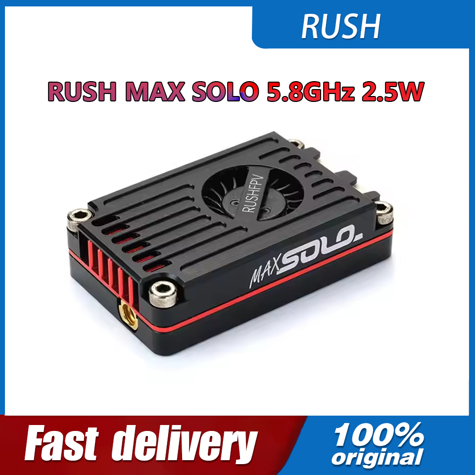 RUSH MAX SOLO 5.8GHz 2.5W VTX  - Drone Rc Fpv avaliação e preço