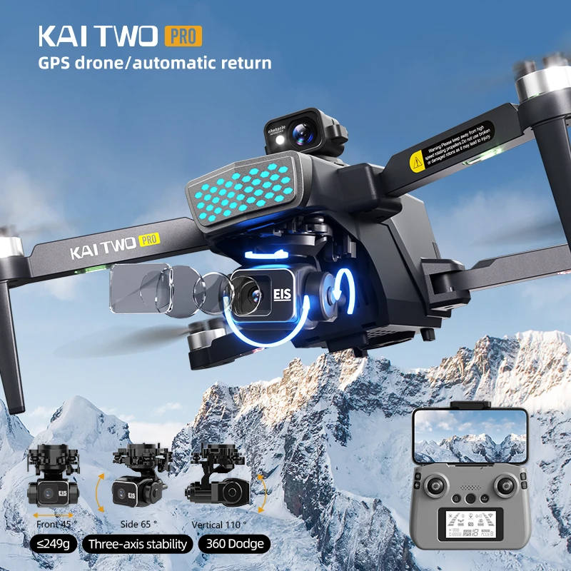 Kai dois pro drone com câmera  - Drone Two Rc Way avaliação e preço
