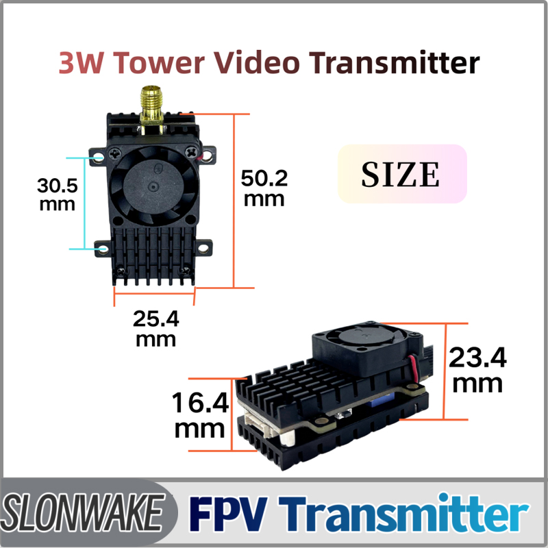 SLONWAKE 5.8G 3000mW Simulação - Drone Rc Fpv avaliação e preço
