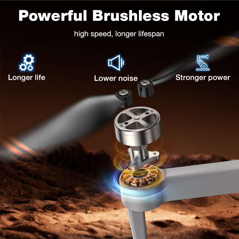 NOVO Drone L017 Pro Brushless  - Drone App Rc Fpv avaliação e preço