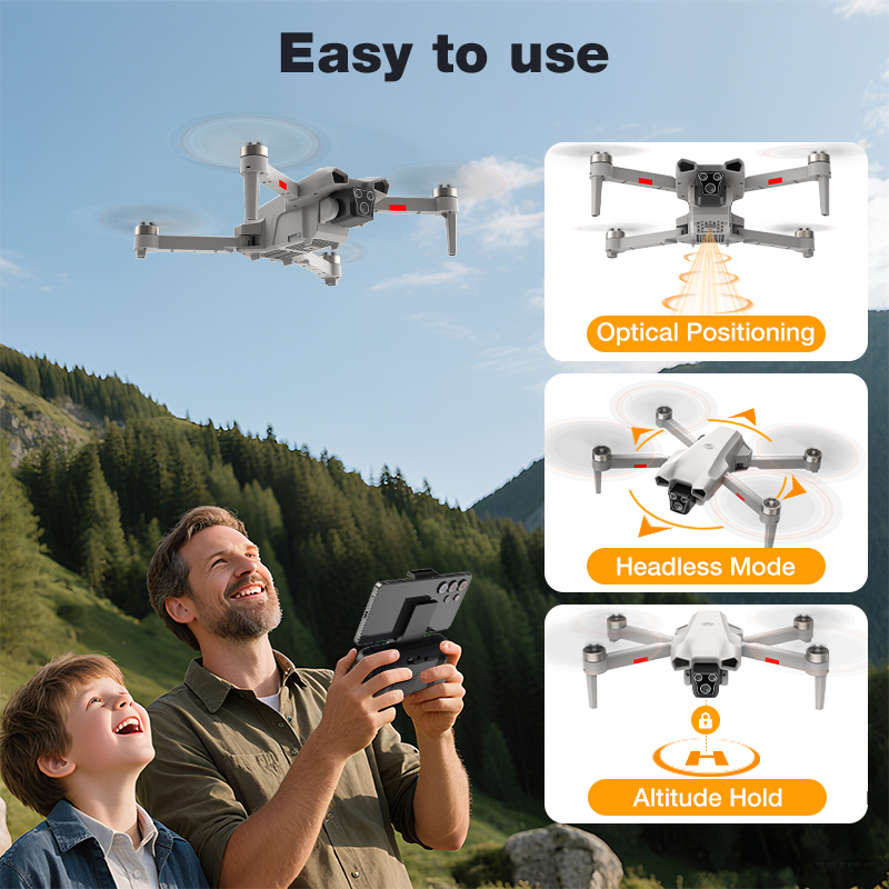 NOVO Drone L017 Pro Brushless  - Drone App Rc Fpv avaliação e preço