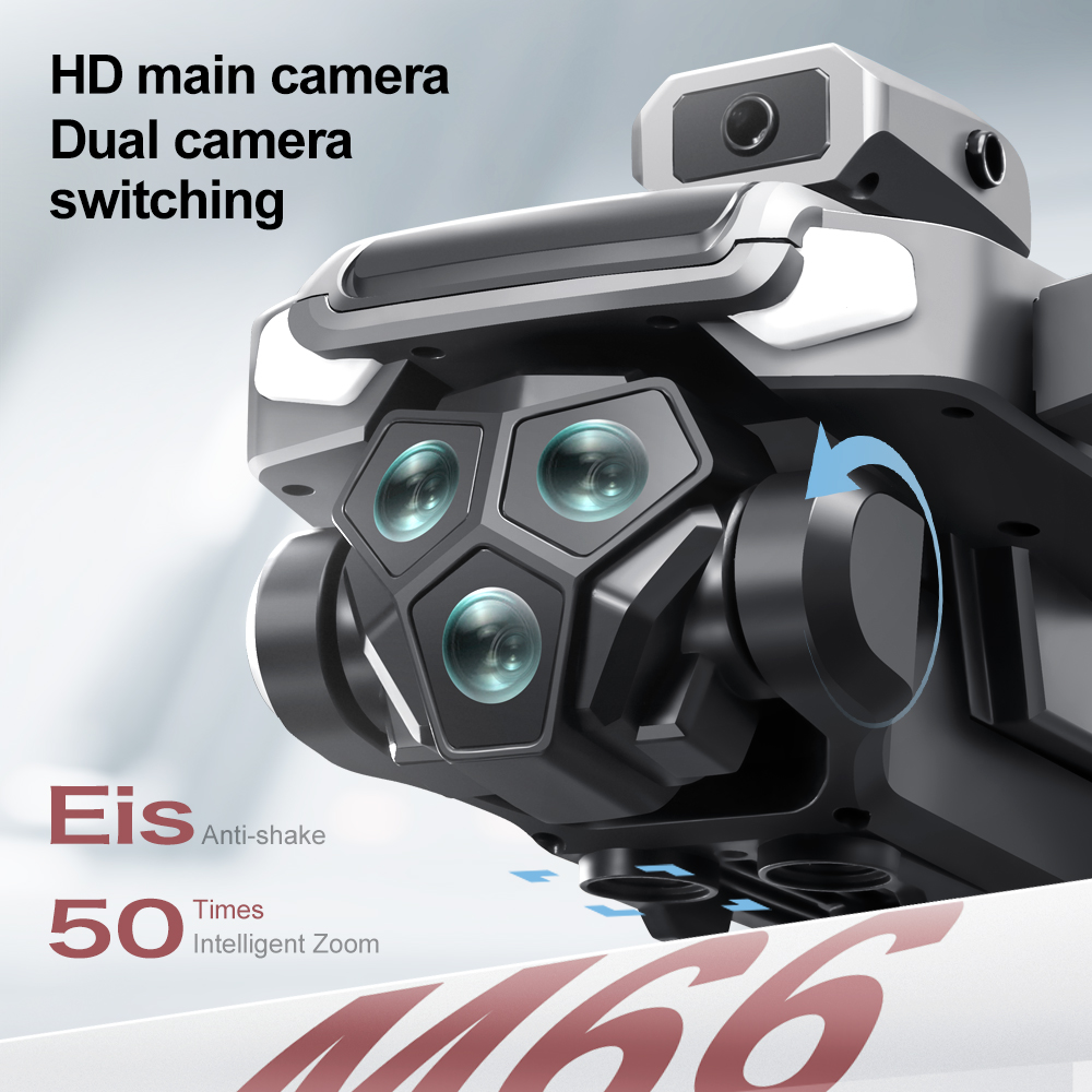 Drone GISAEV M66 com Controle  - Drone Smart Rc Foldable avaliação e preço